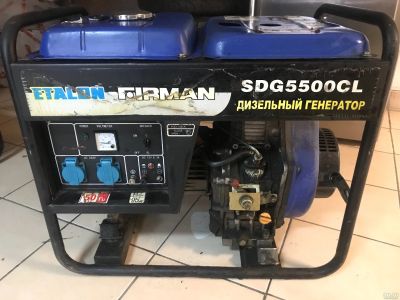Лот: 15316490. Фото: 1. Дизельный генератор etalon firman... Бензо-, мотоинструмент