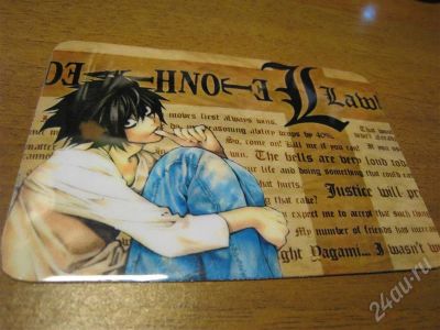 Лот: 413255. Фото: 1. Календарик Death note (2010). Другое (коллекционирование, моделизм)