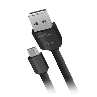 Лот: 14063387. Фото: 1. Кабель USB - microUSB Nobby Connect... Дата-кабели, переходники