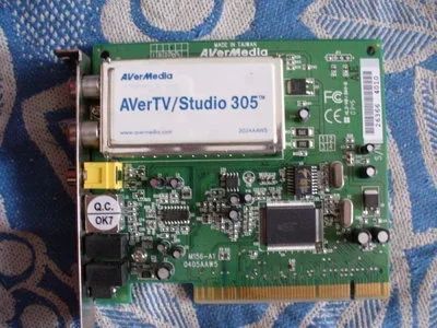 Лот: 9280976. Фото: 1. TV Tuner AverMedia 305. ТВ-тюнеры и карты захвата