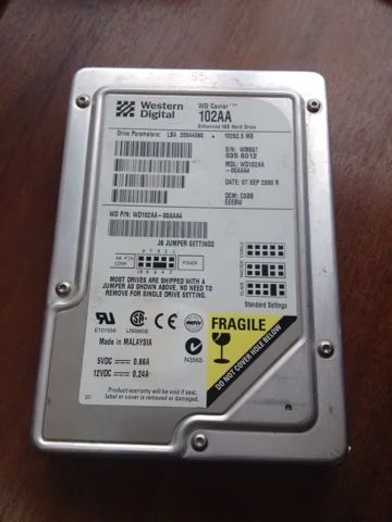 Лот: 5284681. Фото: 1. HDD Western Digital 10,2 Гб. Жёсткие диски (HDD)