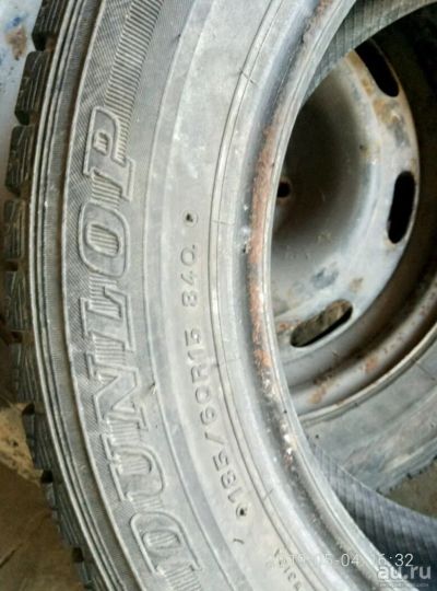 Лот: 13691398. Фото: 1. Липучка dunlop 185 60 15. Шины