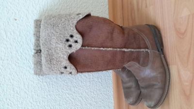 Лот: 5333644. Фото: 1. Сапоги натуральная кожа,мех до... Сапоги