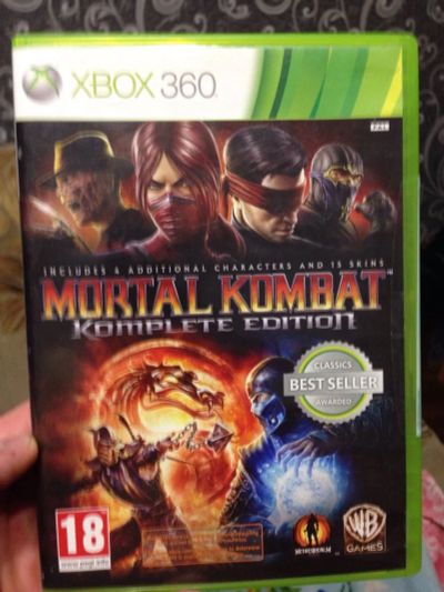 Лот: 5195678. Фото: 1. mortal kombat для xbox 360 лицензия. Игры для консолей