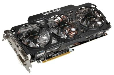Лот: 7569444. Фото: 1. amd r9 290 windforce. Видеокарты