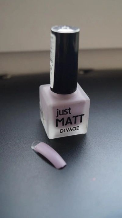 Лот: 5076578. Фото: 1. Лак для ногтей "just MATT divage... Лак для ногтей
