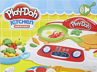 Лот: 10813948. Фото: 1. Набор Play-Doh Кухня. Конструкторы