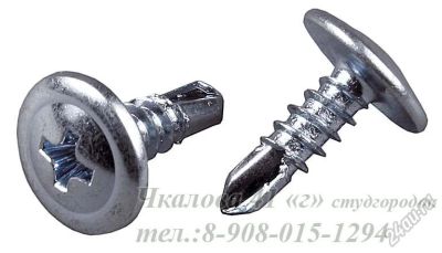 Лот: 5614460. Фото: 1. Саморез 4,2*13 с прессшайбой со... Крепёж
