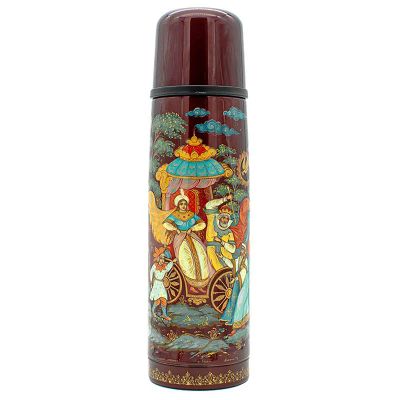 Лот: 24938709. Фото: 1. Термос Thermos FBB лаковая миниатюра... Термосы, термокружки, фляжки