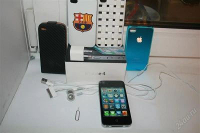 Лот: 2650134. Фото: 1. iphone 4 16gb без чехлов на фото. Смартфоны