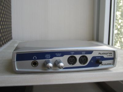 Лот: 4202358. Фото: 1. Аудиоинтерфейс M-Audio Audiophile... Другое (профессиональный звук)