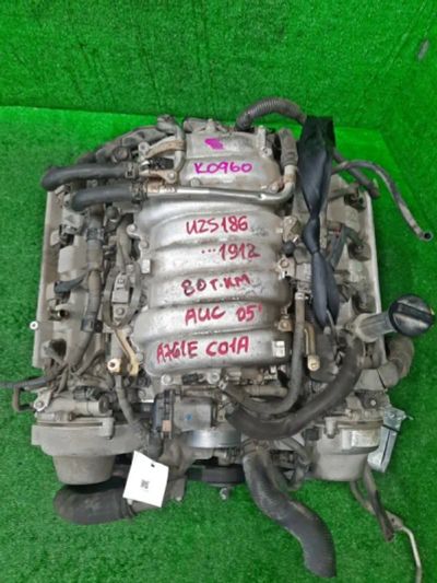 Лот: 16680927. Фото: 1. Двигатель Toyota Crown Majesta... Двигатель и элементы двигателя