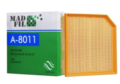 Лот: 25014782. Фото: 1. Воздушный фильтр Madfil A-8011. Расходные материалы
