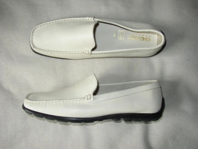 Лот: 9812974. Фото: 1. Мокасины unisex кожа Geox р.41... Мокасины