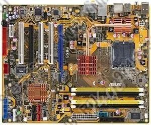 Лот: 225775. Фото: 1. M/B ASUS P5KR (RTL) LGA775 <P35... Материнские платы