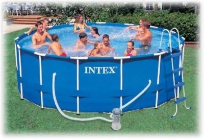 Лот: 9580628. Фото: 1. Бассейн каркасный intex 122*457. Бассейны, аксессуары и комплектующие