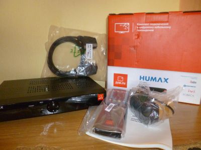 Лот: 4038354. Фото: 1. ТВ приставка Humax HD 7000 i... Цифровое, спутниковое ТВ