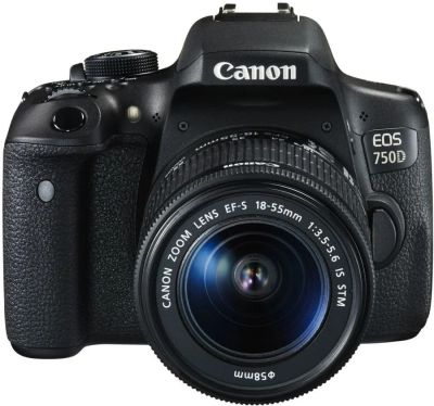 Лот: 18245393. Фото: 1. Canon EOS Rebel T6I/ 750D+ объектив... Цифровые зеркальные