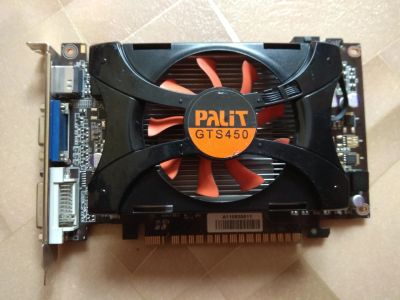 Лот: 15664027. Фото: 1. Видеокарта Palit Nvidia GTS 450... Видеокарты