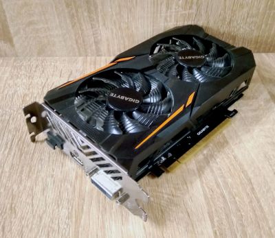 Лот: 16911259. Фото: 1. Видеокарта Gigabyte Geforce GTX... Видеокарты