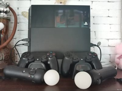 Лот: 18067508. Фото: 1. Полный комплект PS4. Игровые приставки, консоли