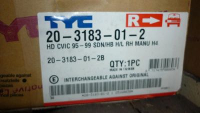 Лот: 5178618. Фото: 1. Фара основная правая Honda Civic... Оптика и освещение