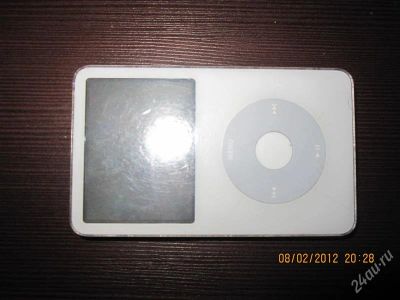 Лот: 1498031. Фото: 1. iPod Classic 30gb белый. Плееры