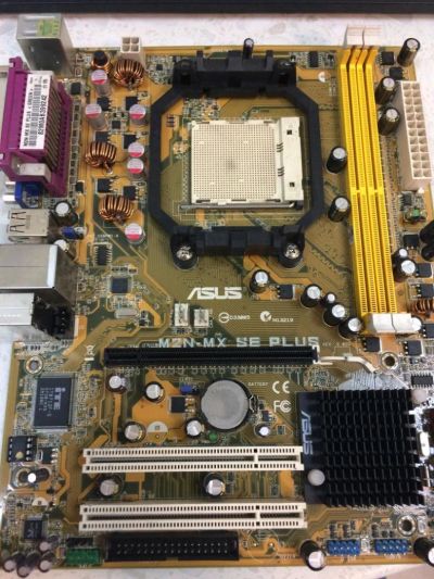 Лот: 8255561. Фото: 1. AM2+ ASUS M2N-MX SE Гарантия... Материнские платы