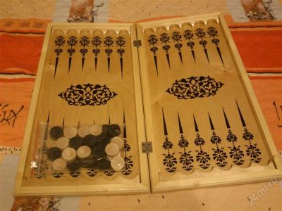 Лот: 2539183. Фото: 1. Нарды большие 50х50 Россия. Шахматы, шашки, нарды