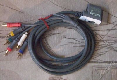 Лот: 225741. Фото: 1. Кабель Xbox 360 VGA HD AV оригинальный. Игровые приставки, консоли