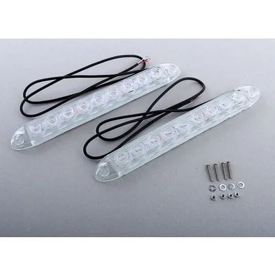 Лот: 8465891. Фото: 1. Дневные ходовые огни 8 LED. Электроприборы для автомобиля