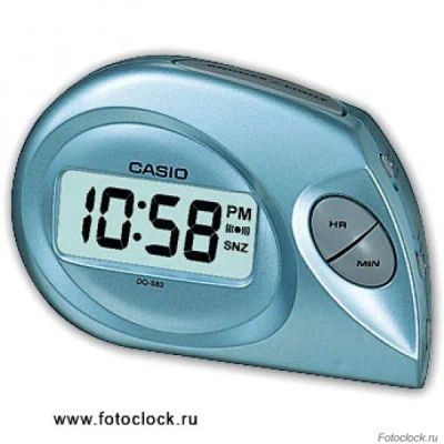 Лот: 21239452. Фото: 1. Электронный будильник Casio DQ-583-2D. Часы настенные, настольные