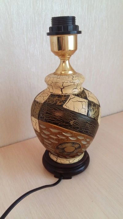 Лот: 16379722. Фото: 1. Настольная лампа для декупажа. Другое освещение