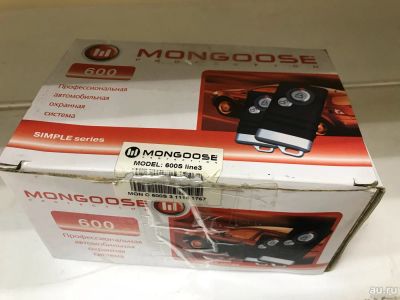 Лот: 14365421. Фото: 1. Автосигнализация Mongoose 600... Автомобильные сигнализации