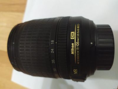 Лот: 16489215. Фото: 1. Nikon 18-105mm f/3.5-5.6G ED VR... Объективы