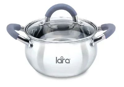 Лот: 15437398. Фото: 1. Кастрюля LARA LR02-483 серия Bell... Кастрюли