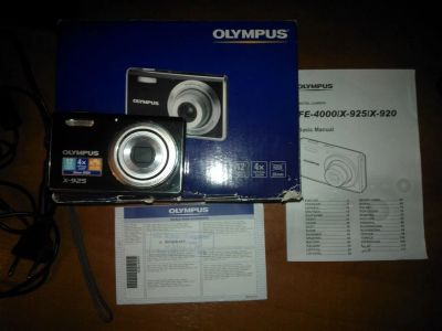 Лот: 4010017. Фото: 1. цифровой фотоаппарат olympus x-925... Цифровые компактные