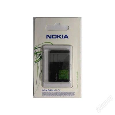 Лот: 1173868. Фото: 1. Аккумулятор Nokia BL-5C. Аккумуляторы