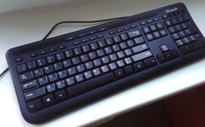 Лот: 12426144. Фото: 1. Клавиатура Microsoft Wired Keyboard... Клавиатуры и мыши
