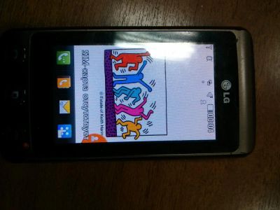Лот: 3479198. Фото: 1. Lg kp500. Кнопочные мобильные телефоны