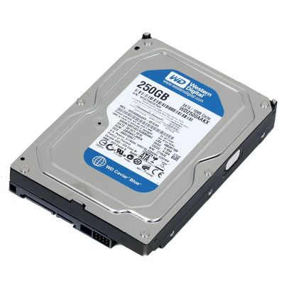 Лот: 4552669. Фото: 1. Винчестер HDD SATA-III 250Gb WD... Жёсткие диски (HDD)