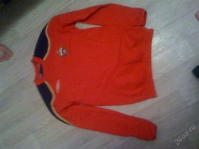 Лот: 1318412. Фото: 1. Кофта ЦСКА UMBRO 2007-2008. Другое (спортивная одежда)