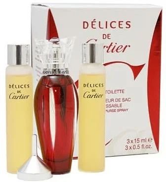 Лот: 11144046. Фото: 1. Cartier woman Delices De Cartier... Женская парфюмерия