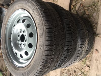 Лот: 13570292. Фото: 1. Летние колёса Лада R14 4x98. Шины на дисках
