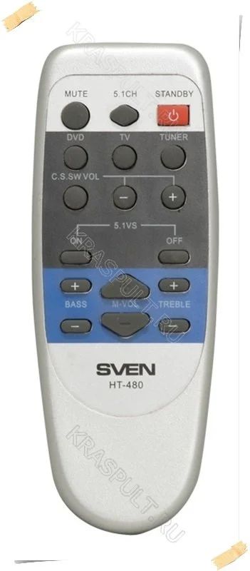 Лот: 11094843. Фото: 1. Пульт SVEN HT-480 (предлагается... Пульты ДУ