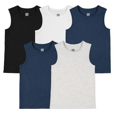 Лот: 24236206. Фото: 1. Комплект из пяти маек без LaRedoute. Нижнее белье