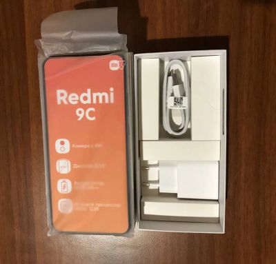 Лот: 19217042. Фото: 1. Новый Xiaomi Redmi 9C 3 64Gb Midnight... Смартфоны