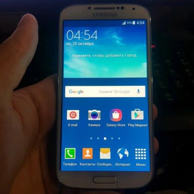Лот: 14788858. Фото: 1. Samsung GT-i9500 Galaxy S4 16Gb... Смартфоны