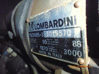 Лот: 10211292. Фото: 1. двигатель lombardini 11ld625-3. Двигатель и элементы двигателя