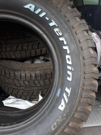 Лот: 10799924. Фото: 1. BF Goodrich all terrain 285/65... Шины